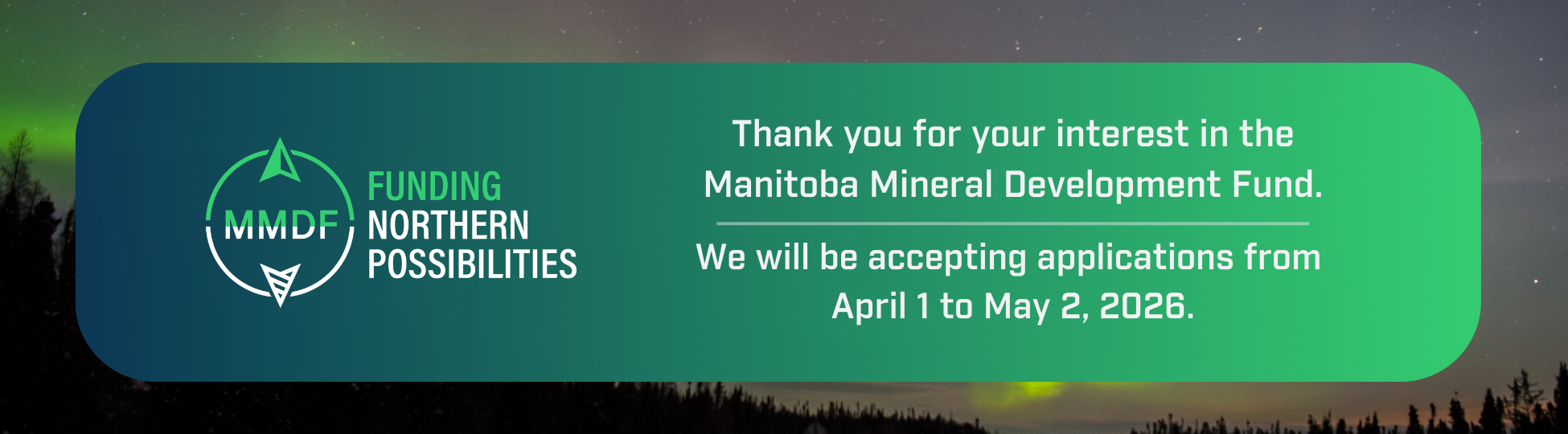 MMDF Applications open from April 1 to May 2